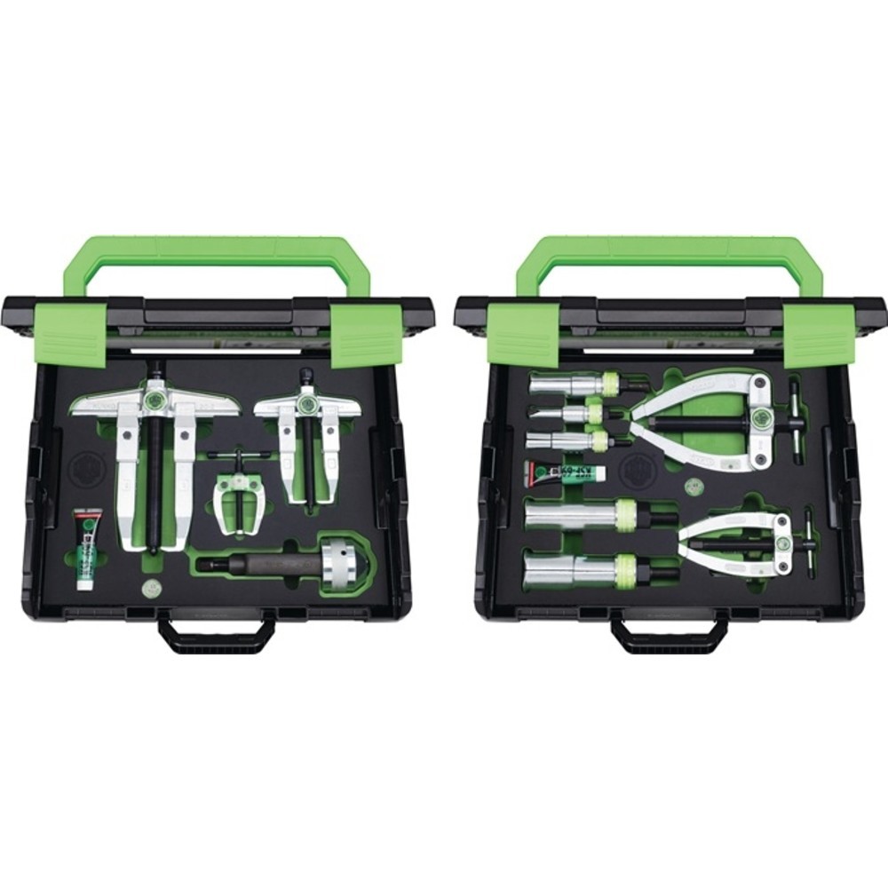 Produktabbildung Nr. 2: KUKKO Kugellagerab-/ausziehvorrichtung 24 Spann-W.60-160mm 24-B in 2xL-Boxx