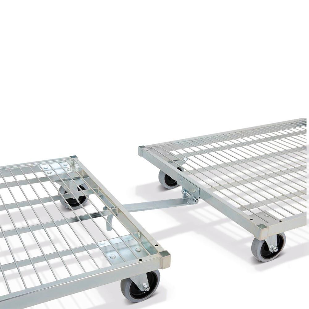 Produktabbildung: Kupplung für Stahl-Rollbehälter, nachrüstbar