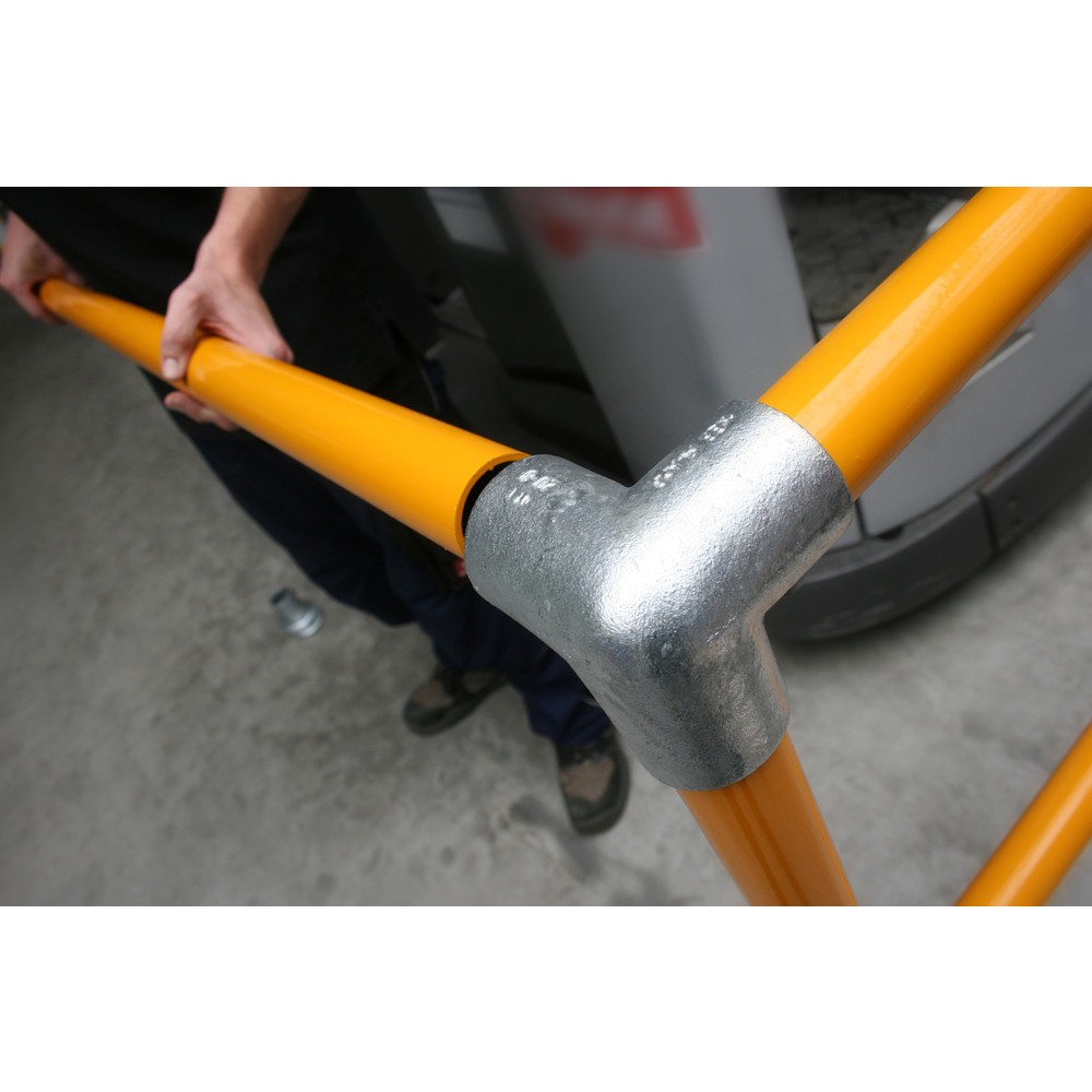 Produktabbildung Nr. 3: Verlängerung für KwikKit® Sicherheitsgeländer, Länge 1.500 mm, pulverbeschichtet, gelb