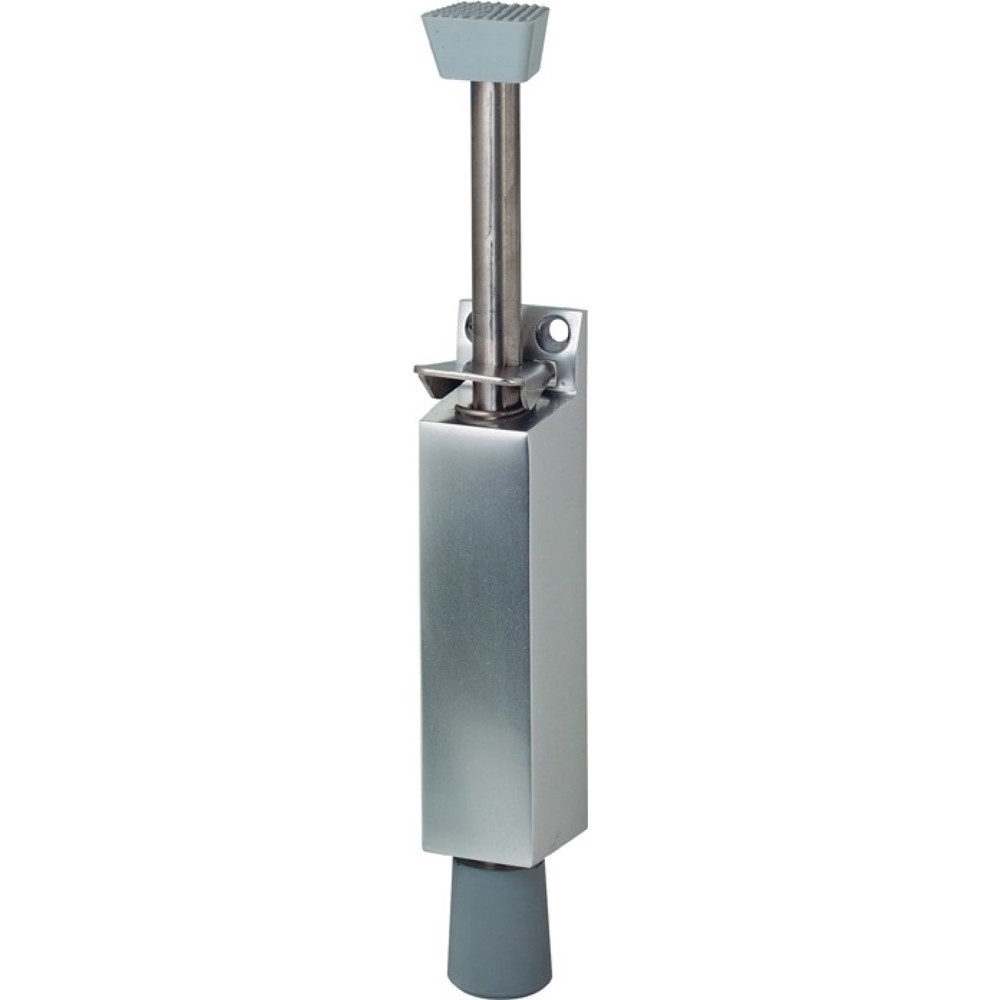 Illustration du produit: KWS Türfeststeller 1044.02, Hubhöhe 60 mm, Aluminium silberfarbig lackiert, Türmontage