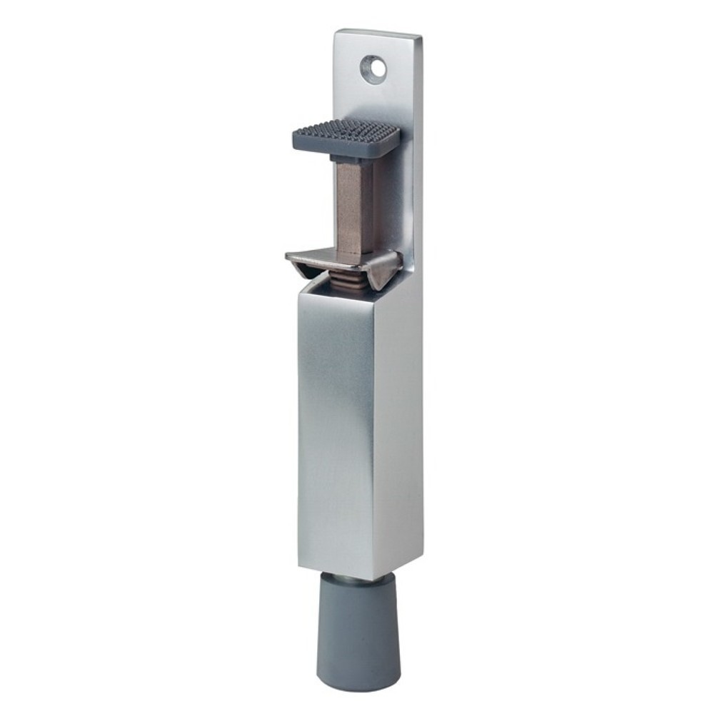 Illustration du produit: KWS Türfeststeller 1081.02, Hubhöhe 30 mm, Aluminium silberfarbig lackiert, Türmontage