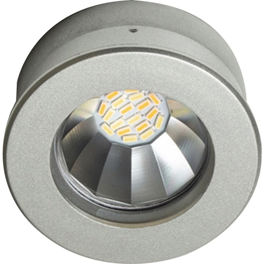 Illustration du produit: L&S Einbauspot Super Spot S, Emotion 12 V 2 W, Rahmenfarbe Aluminium