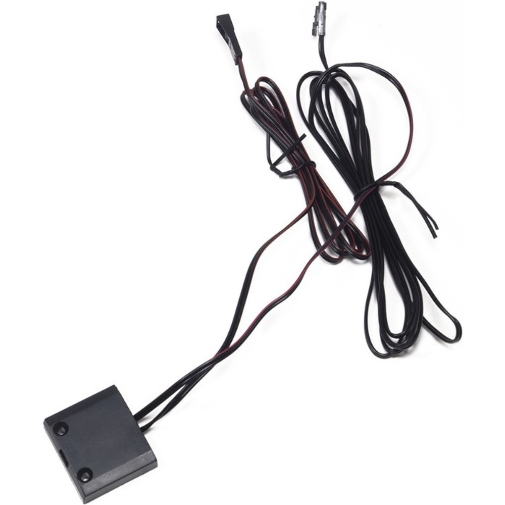 Illustration du produit: L&S LED IR Schalter 12 V, 30 W (*60 W) schwarz, 12 V (*24 V)