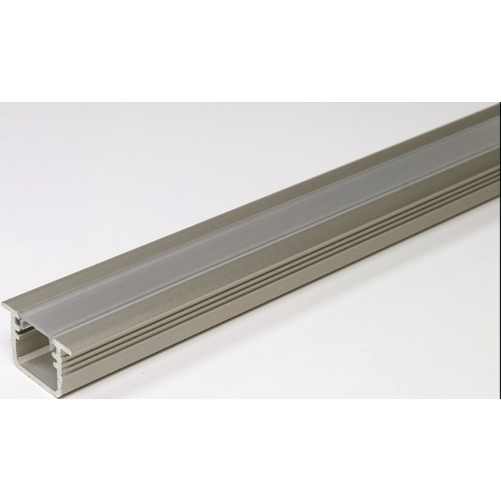 Produktabbildung: L&S LED Leuchtenprofil Manila, Aluminium EV1, Manila Nutmass 15x11 mm Einbau