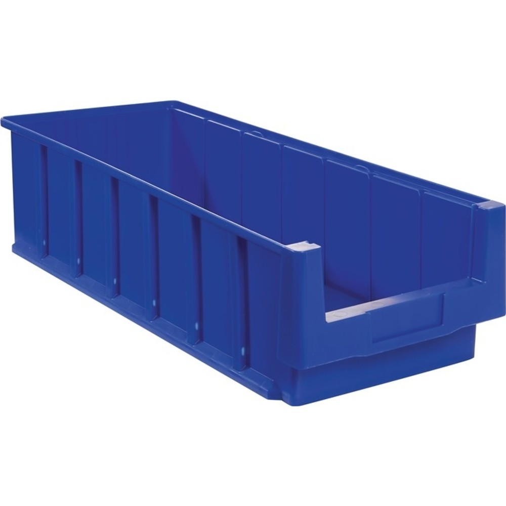 Illustration du produit: Bac de rayonnage VKB LA-KA-PE, bleu polypropylène, L 600 x l 230 x H 150 mm