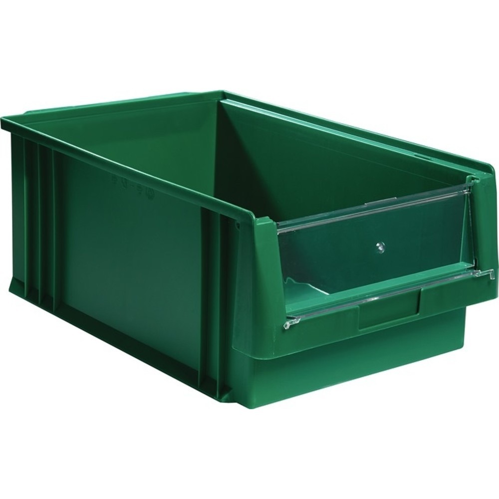 N° de l'image du produit 2 : Bac à bec PLK LA-KA-PE, PP vert, L 500 x l 315 x H 200 mm