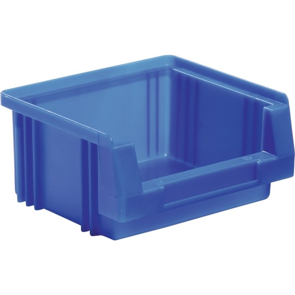 Produktabbildung Nr. 1: LA-KA-PE Sichtlagerkasten PLK, PP blau, L90xB102xH50mm