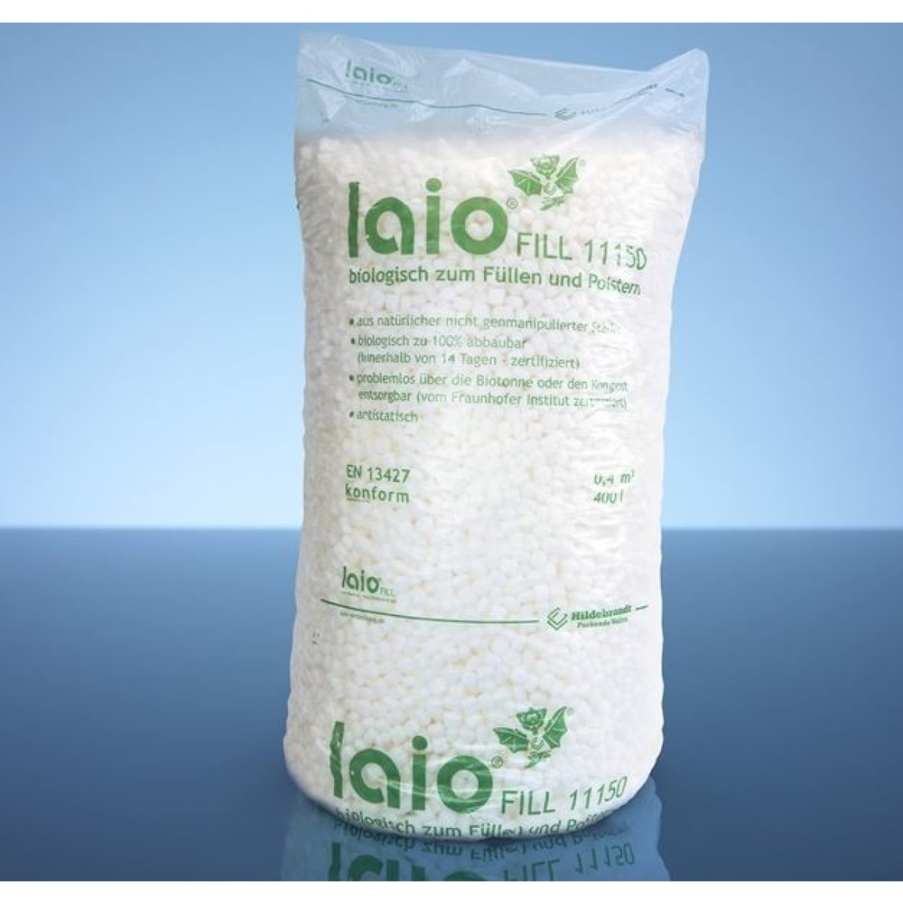 Produktabbildung: laio® FILL WHITE Füllmaterial, 400 l/Sack, antistatisch