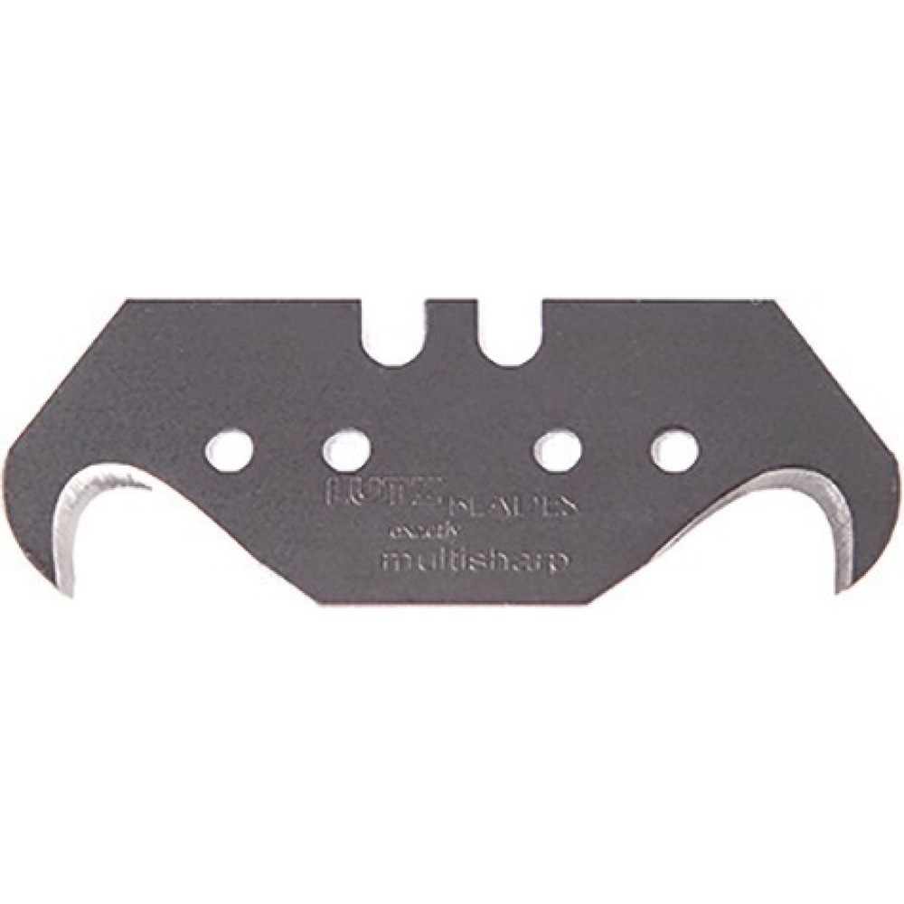 Illustration du produit: Lame crochue multisharp L48,2xl18,7xS0,65 mm avec poinçonnage 10 pièces/distribu