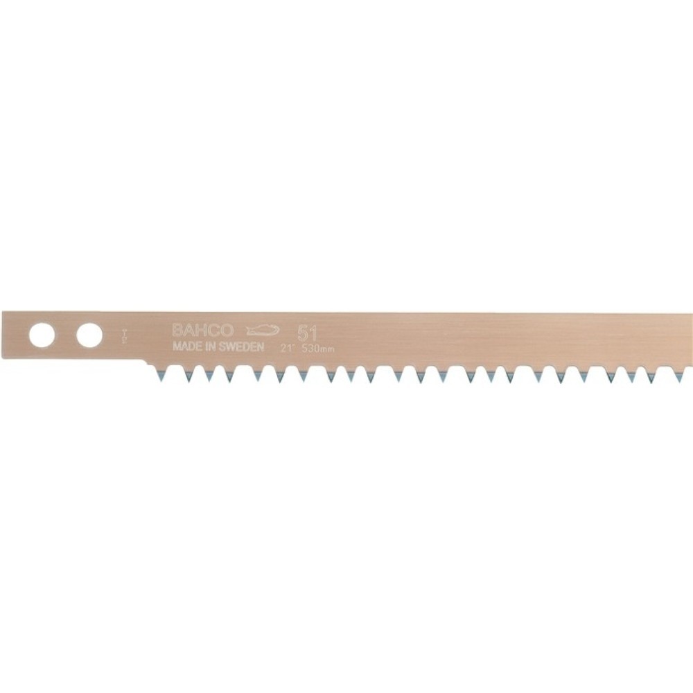 Illustration du produit: Lame pour scie à archet L.de lame 525 mm dents en groupe triang. pour bois sec p
