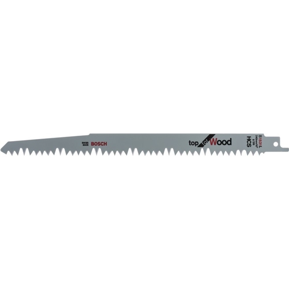 Produktabbildung Nr. 2: Lame de scie sabre S 1531 L longueur 240 mm largeur 19 mm graduation de dent TPI