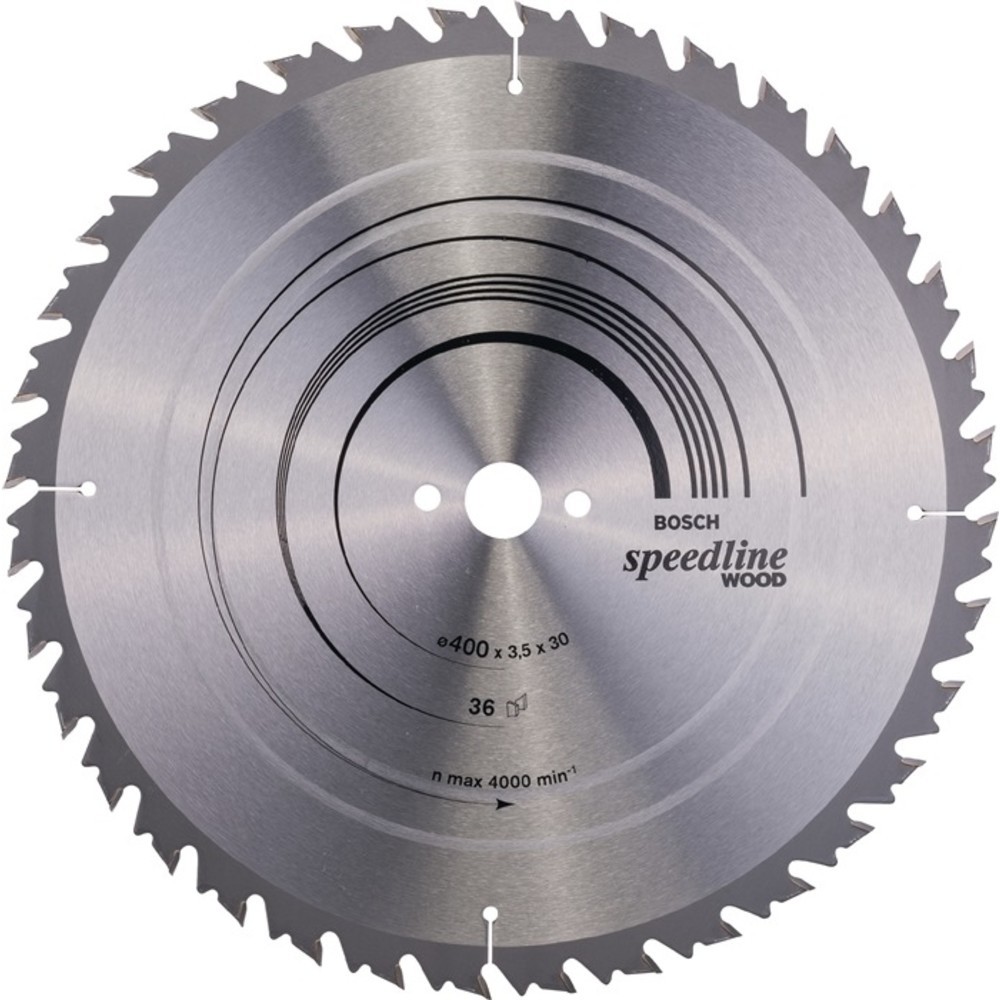 Produktabbildung Nr. 2: Lame pour scie circulaire D. ext. 400 mm nombre de dents 36 WZ perçage 30 mm l.
