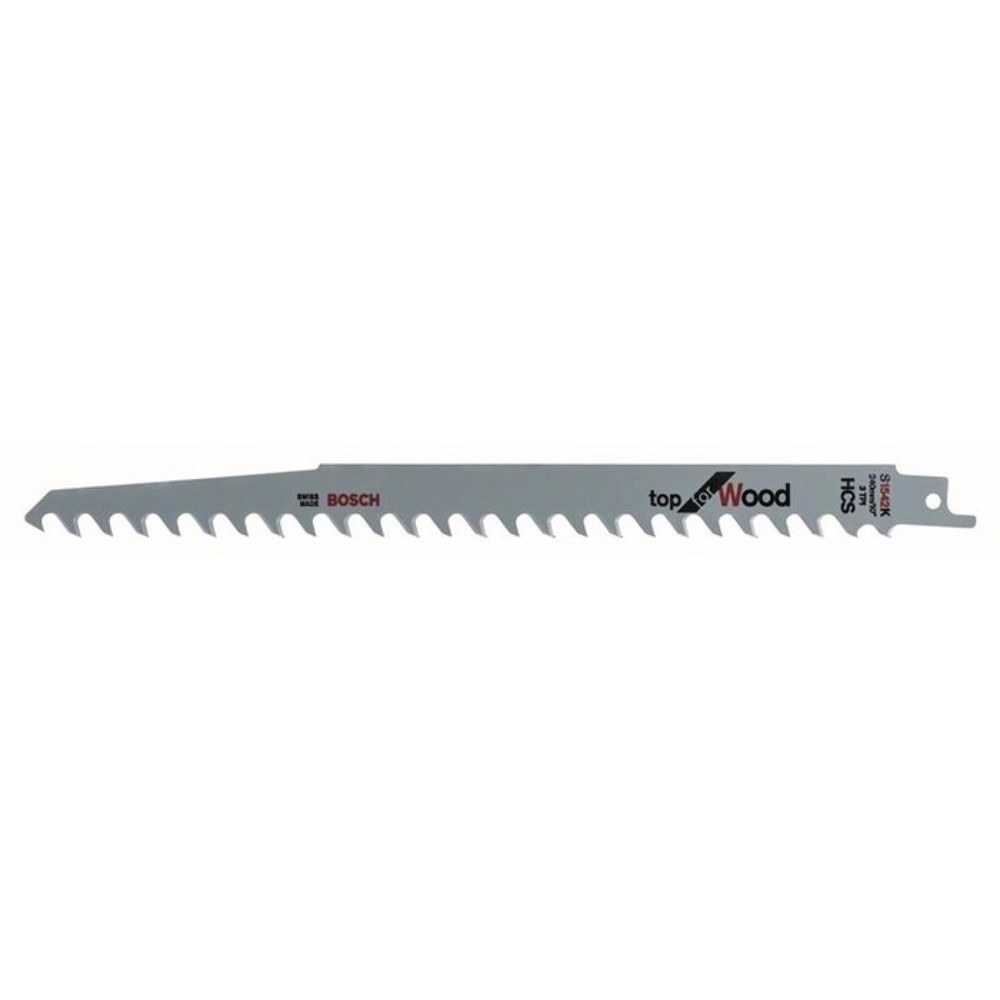 Illustration du produit: Lame de scie sabre S 1542 K L 240 mm l 19 mm TPI 3 8,5 mm 5 pces/carte