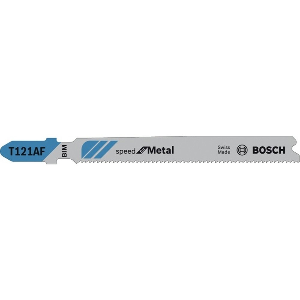 Illustration du produit: Lame de scie sauteuse T 121 AF Speed for Metal L 92 mm denture 1,2 mm BIM paquet de 5