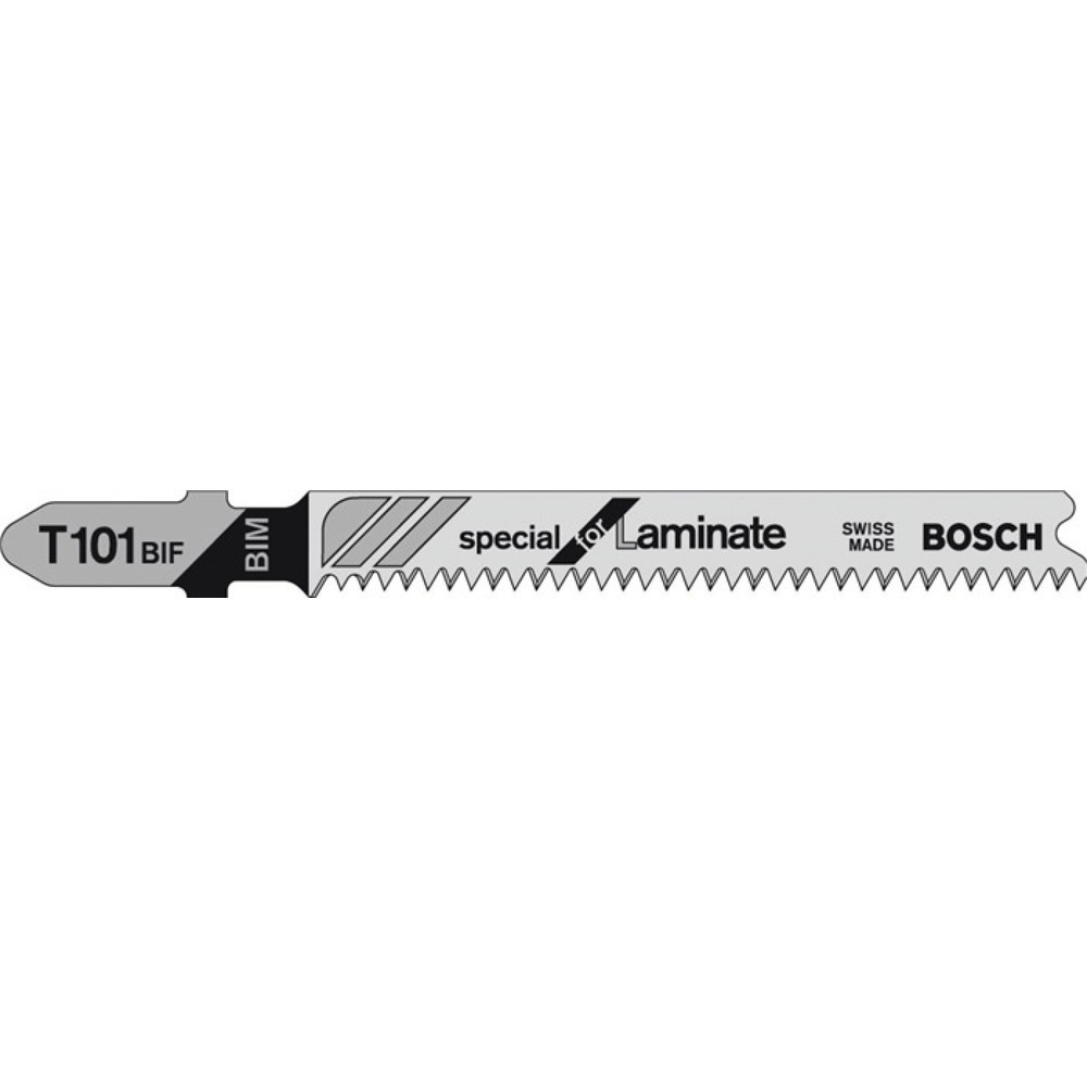Illustration du produit: Lame de scie sauteuse T 101 BIF Special for Laminate L.83 mm pas de dent 1,7 mm