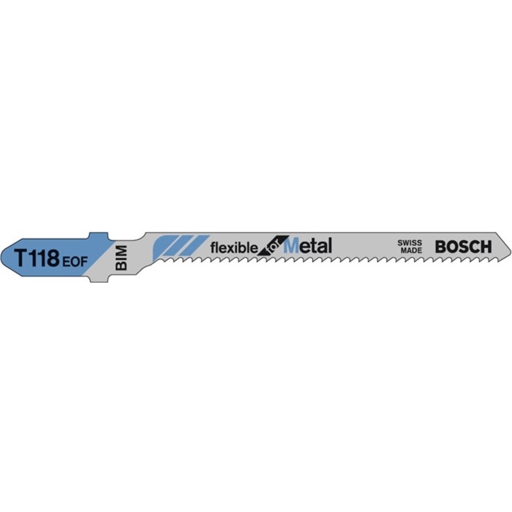 Produktabbildung Nr. 2: Lame de scie sauteuse T 118 EOF longueur totale 83 mm pas de dent 1,5 mm BIM Paq