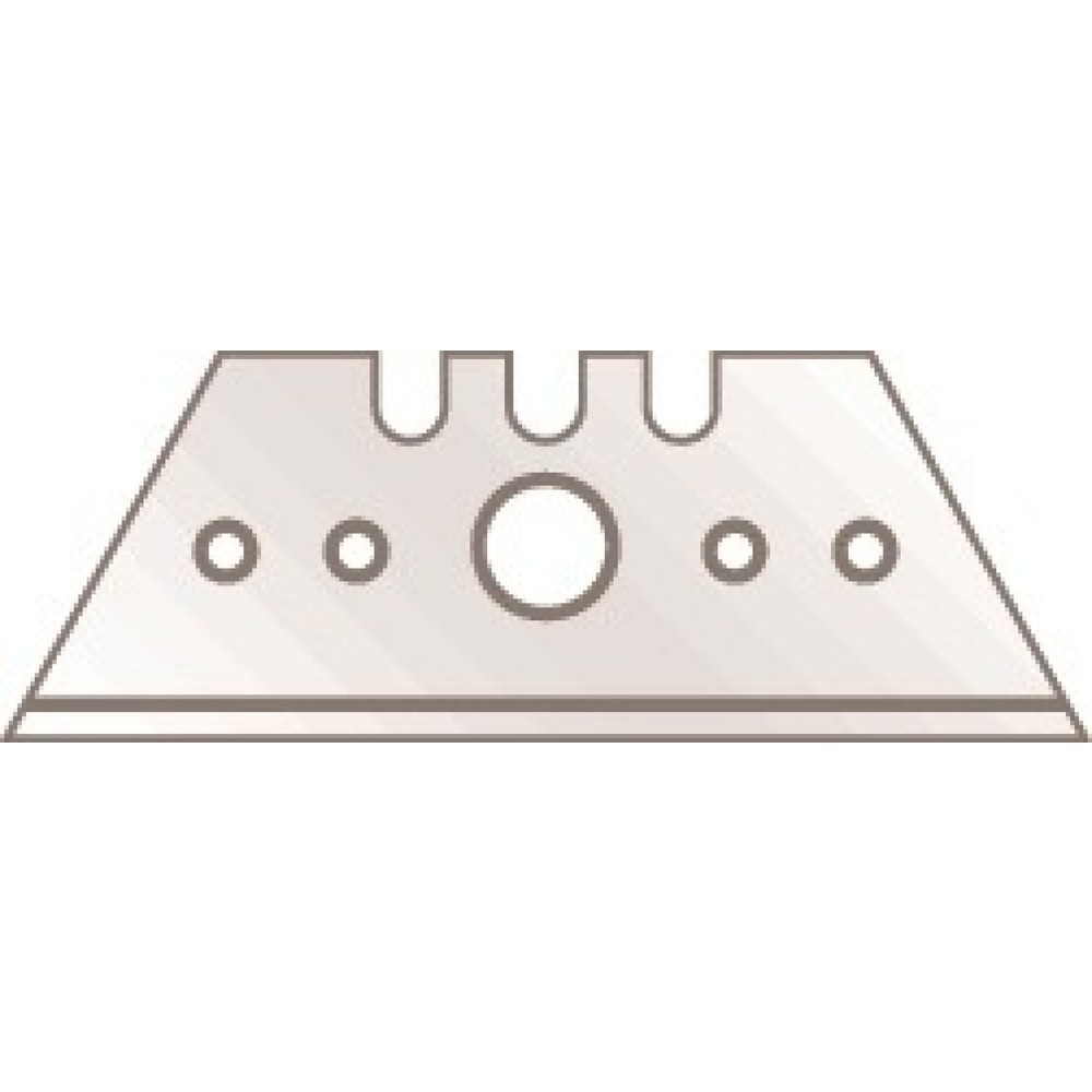 Illustration du produit: Lame trapézoïdale no. 5232 L53xl19xS0,63 mm avec poinçonnage 10 pièces/distribut