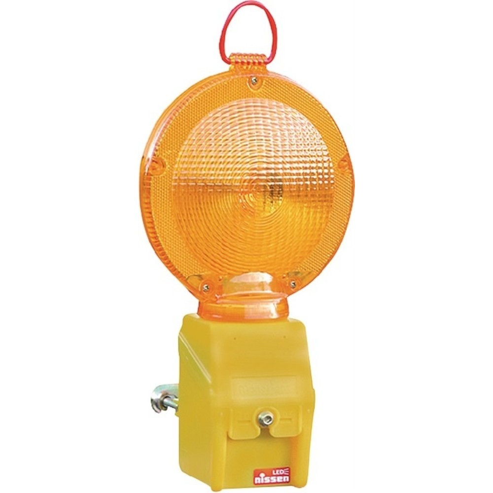 Illustration du produit: Voyant d'avertissement de chantier de construction NISSEN MonoLight LED jaune tête pivotée