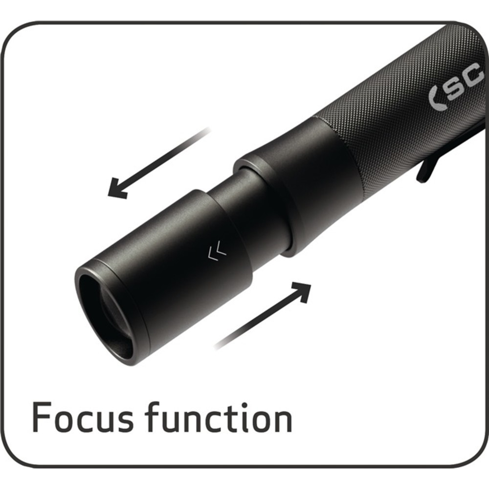 Produktabbildung Nr. 2: Lampe de poche à LED FLASH Pencil 75 lm 2 x piles AAAA 40 m SCANGRIP