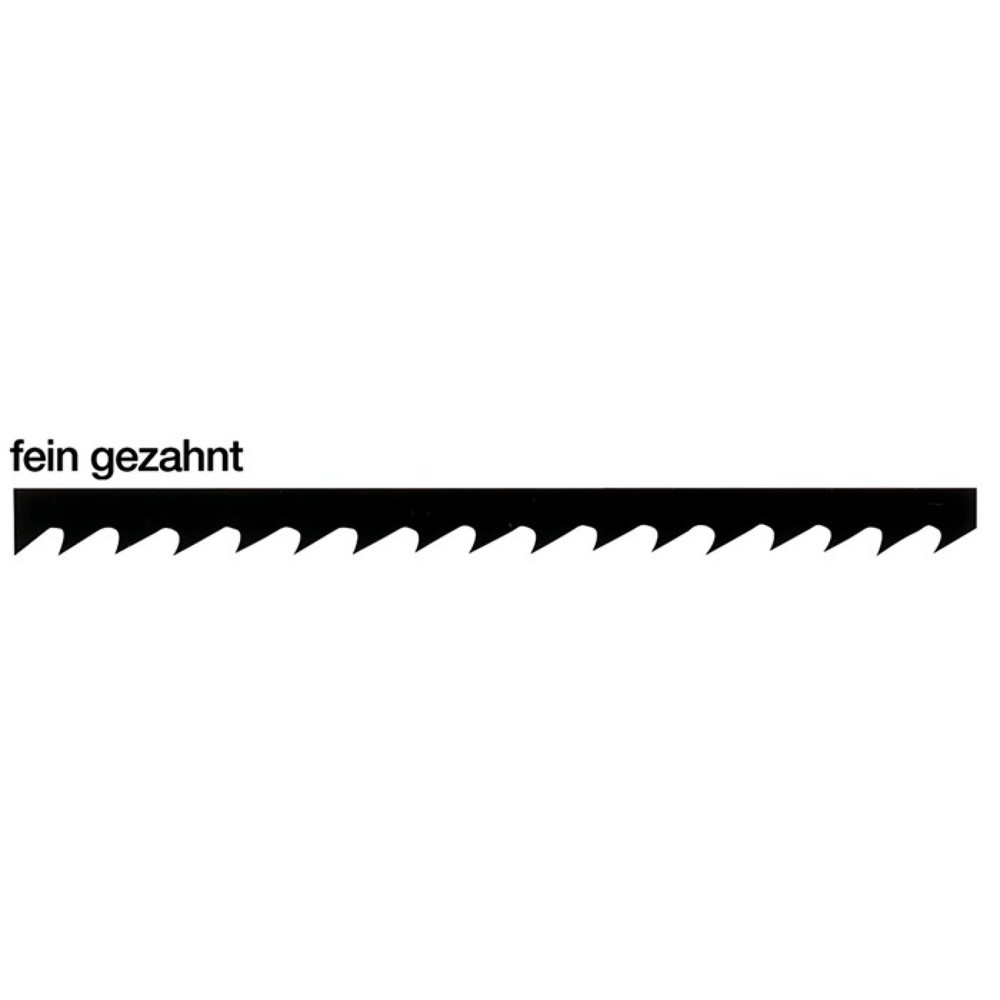 Produktabbildung: Laubsägeblatt Finis L.13cm Nr.5 (MITTEL) f.MET