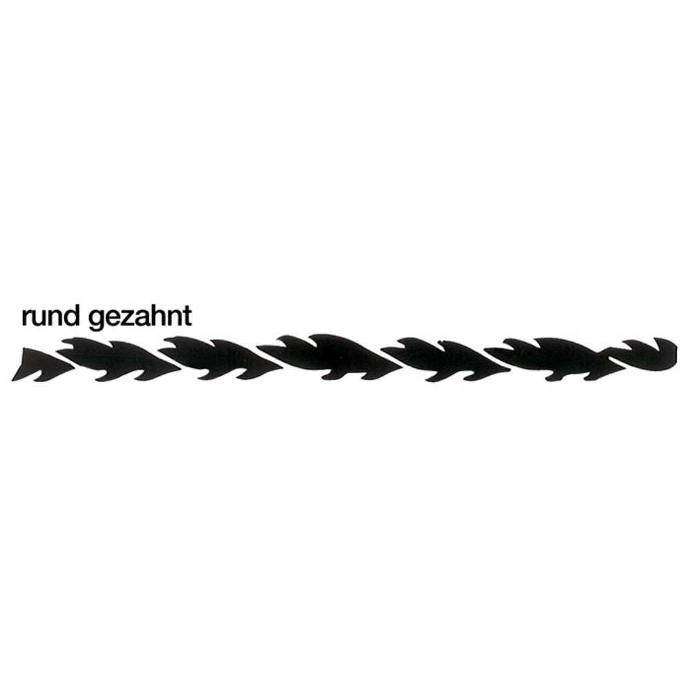 Produktabbildung: Laubsägeblatt Tornado L.13cm Nr.3 (MITTEL) Gipsarbeit in der Zahntechnik