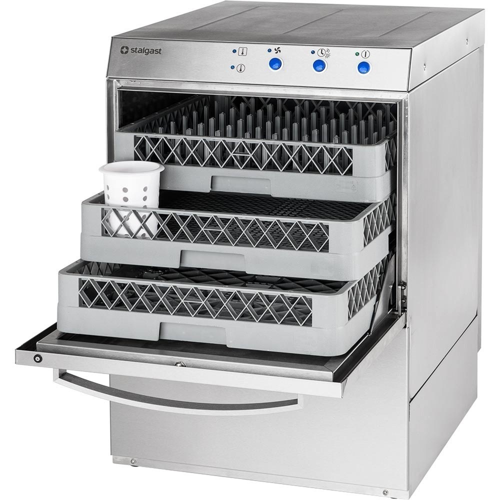 Produktabbildung Nr. 2: Lave-vaisselle Stalgast Universal GN1/1 avec pompe doseuse de produit de rinçage, 2 programmes de lavage