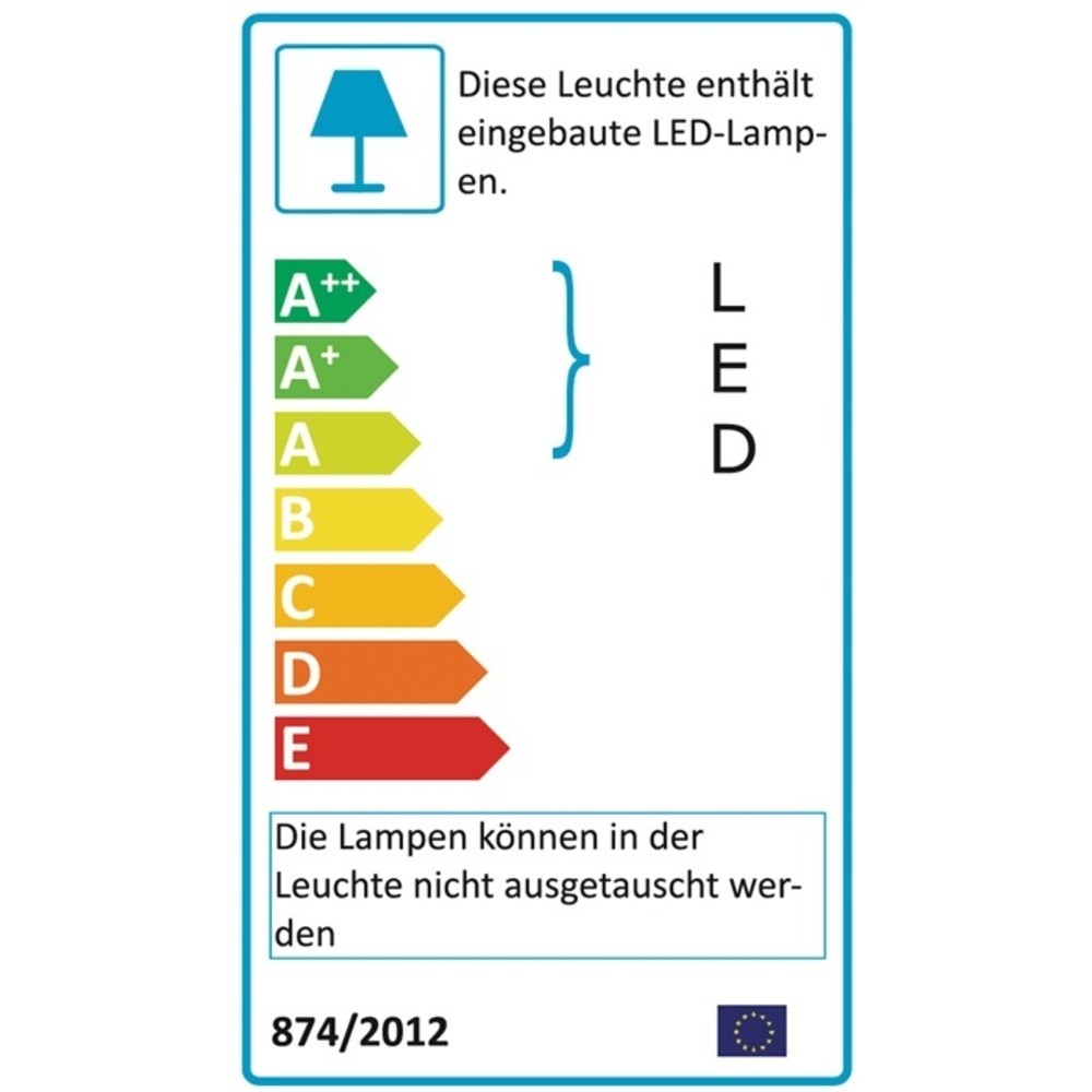 Produktabbildung Nr. 5: LED-Lupenleuchte Glaslinse 190,5mm (7,5 ") Tischklemme weiss Abdeckung,ecki. Kopf