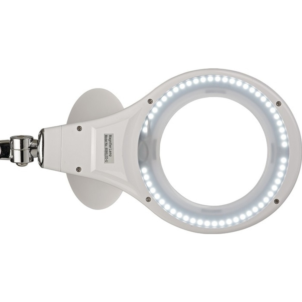 Produktabbildung Nr. 2: LED-Lupenleuchte, Tischklemme, Glaslinse 127 (5 ″), schwarz