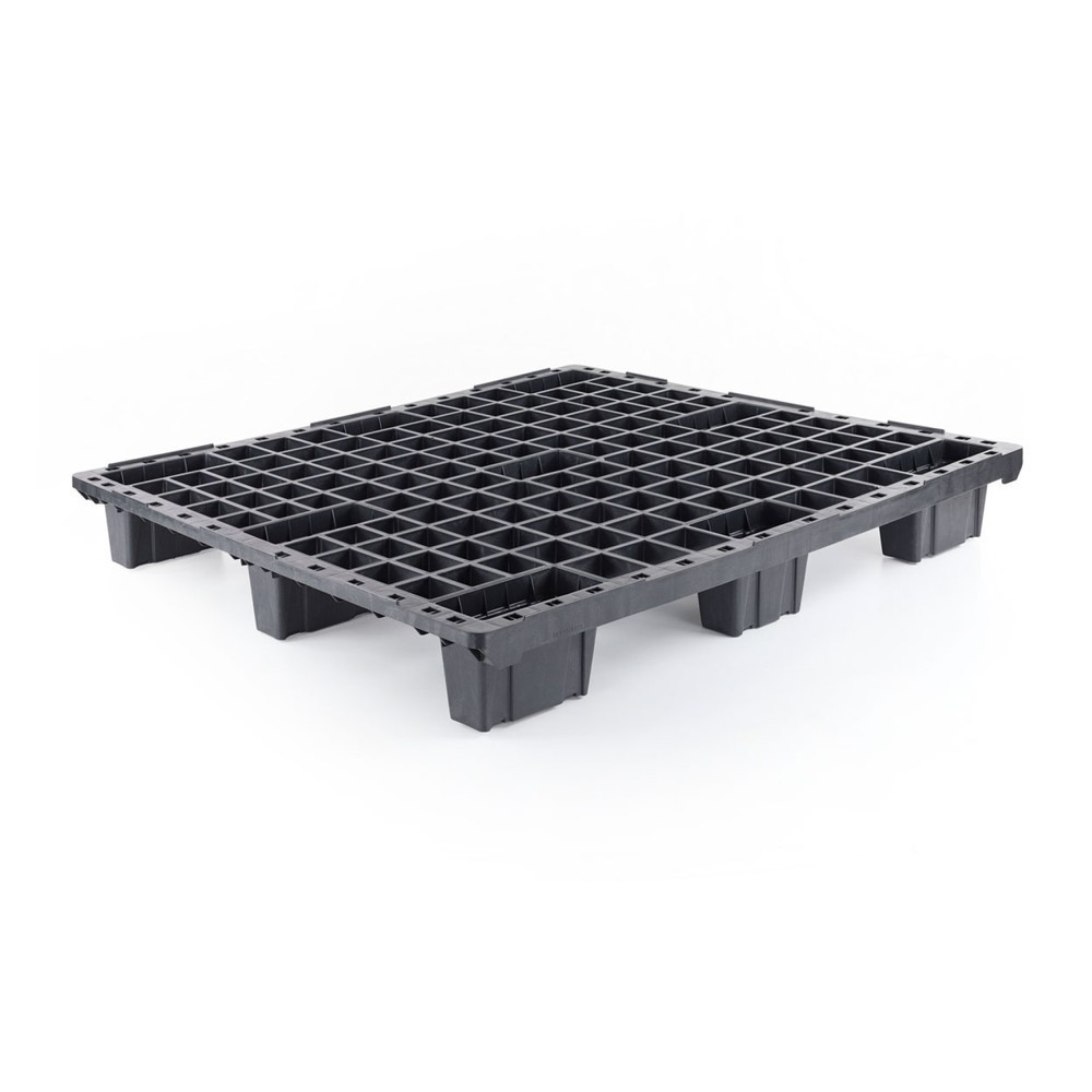 Produktabbildung: Leichtpalette aus Kunststoff, 1200x1000x153 mm