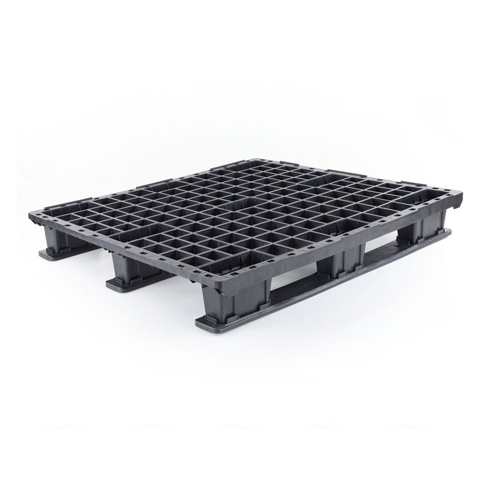 Produktabbildung: Leichtpalette aus Kunststoff, 1200x1000x153 mm