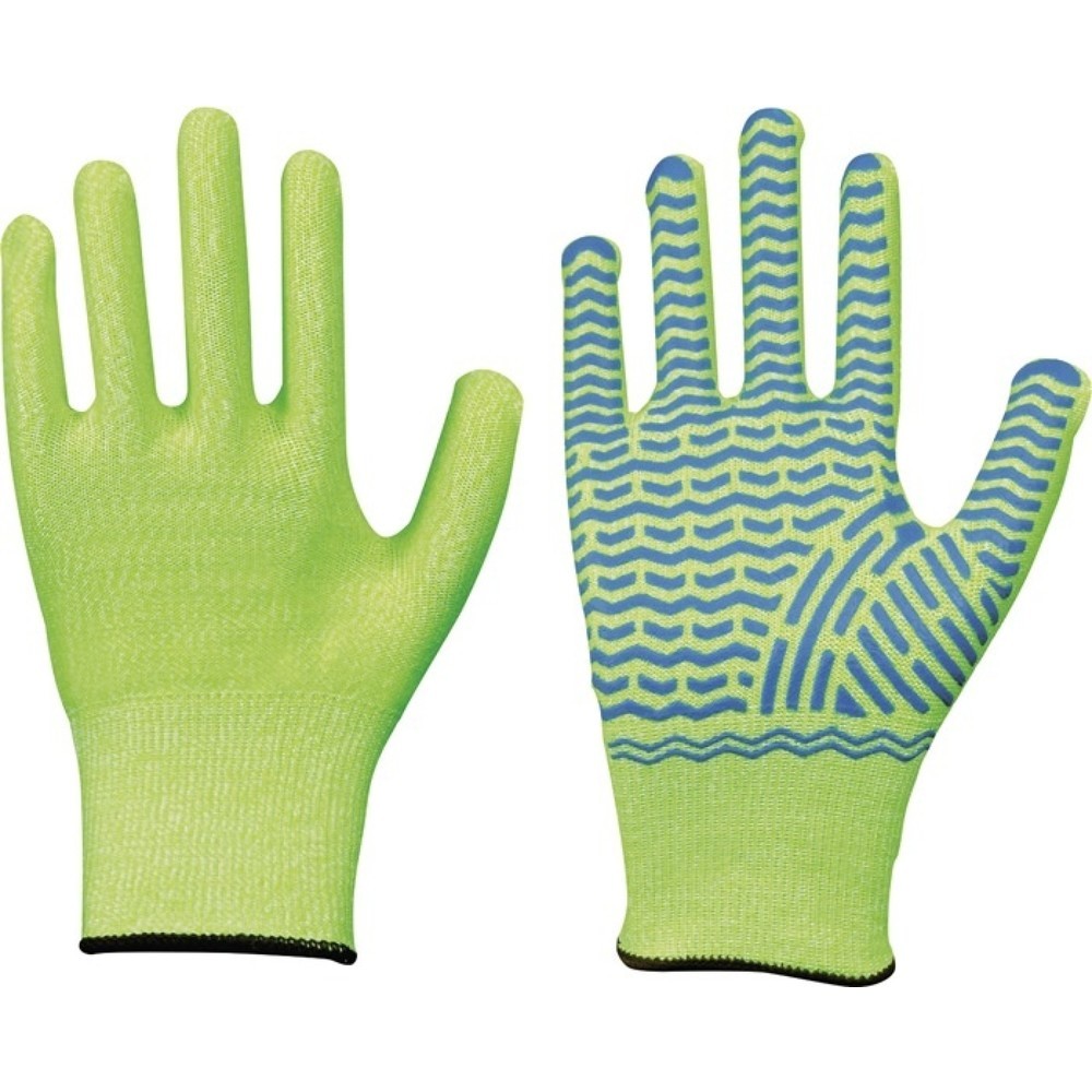 Produktabbildung: LEIPOLD Schnittschutzhandschuhe Solidstar 1447, EN 388 PSA-Kategorie II, Grösse 11 neongrün, 12 Paar