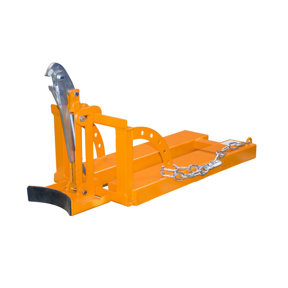 Produktabbildung Nr. 2: Lève-fût RS pour fûts en acier de 60 litres, 1 fût, jaune-orange
