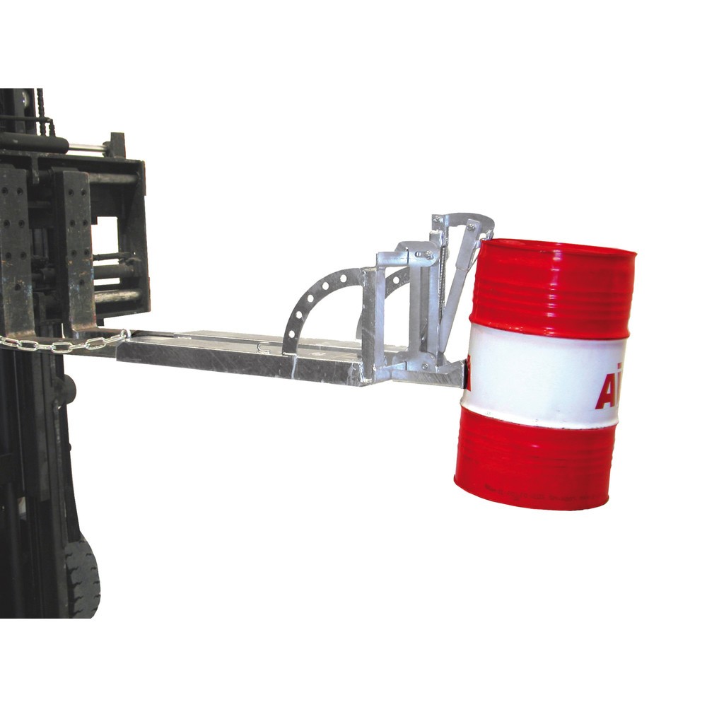 Produktabbildung Nr. 2: Lève-fût RS pour fûts en acier de 60 litres, 1 fût, galvanisé à chaud