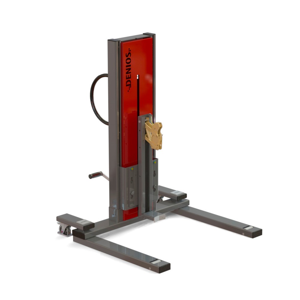 Produktabbildung Nr. 1: Lève-fût Secu Ex avec pince à fûts, large, hauteur d’élévation 905 mm max.