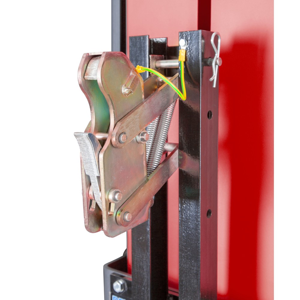 Produktabbildung Nr. 3: Lève-fût Secu Ex avec pince à fûts, large, hauteur d’élévation 905 mm max.