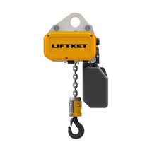 Produktabbildung Nr. 1: LIFTKET Palan à chaîne électrique S-Line avec accrochage à trou unique, capacité de charge 125 kg, 8/2 m/min
