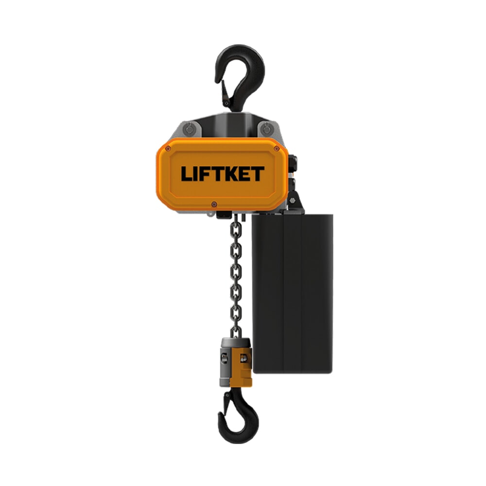 Illustration du produit: LIFTKET Palan à chaîne électrique S-Line avec suspension par crochet, capacité de charge 125 kg, 8/2 m/min