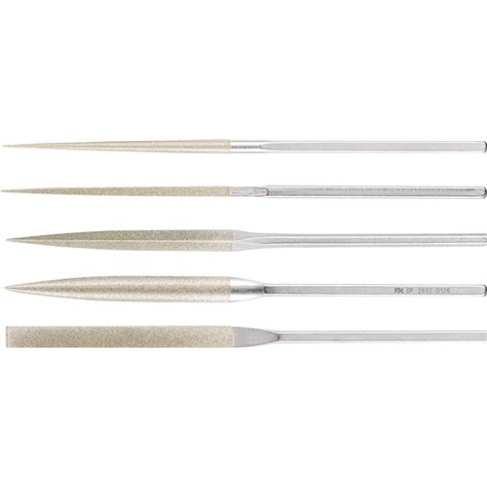 Illustration du produit: Lime diamant mobile 215 mm 10 mm triangulaire D 126 PFERD