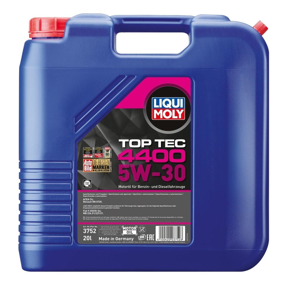 Illustration du produit: LIQUI MOLY Top Tec 4400 5W-30 20 l
