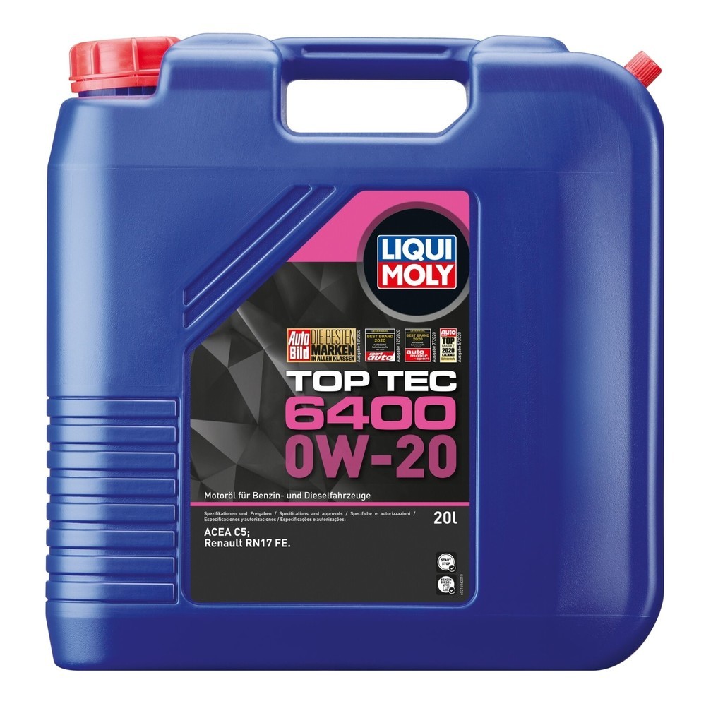 Produktabbildung: LIQUI MOLY Top Tec 6400 0W-20 20 l