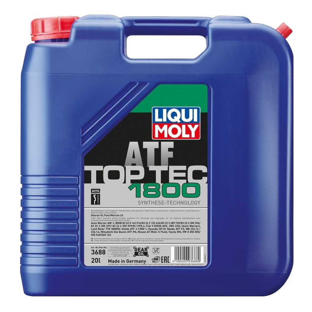 Illustration du produit: LIQUI MOLY Top Tec ATF 1800 20 l