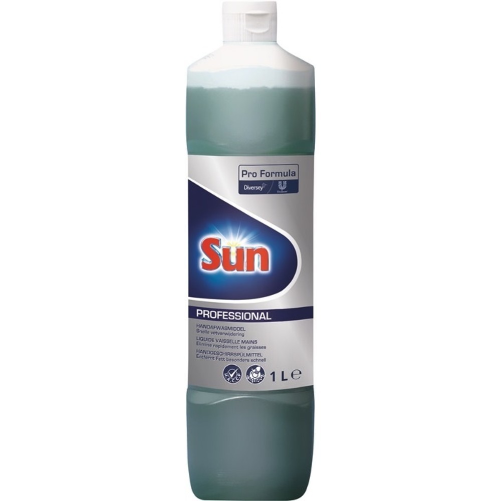 Illustration du produit: Liquide vaisselle mains SUN Professional, bouteille de 1 l