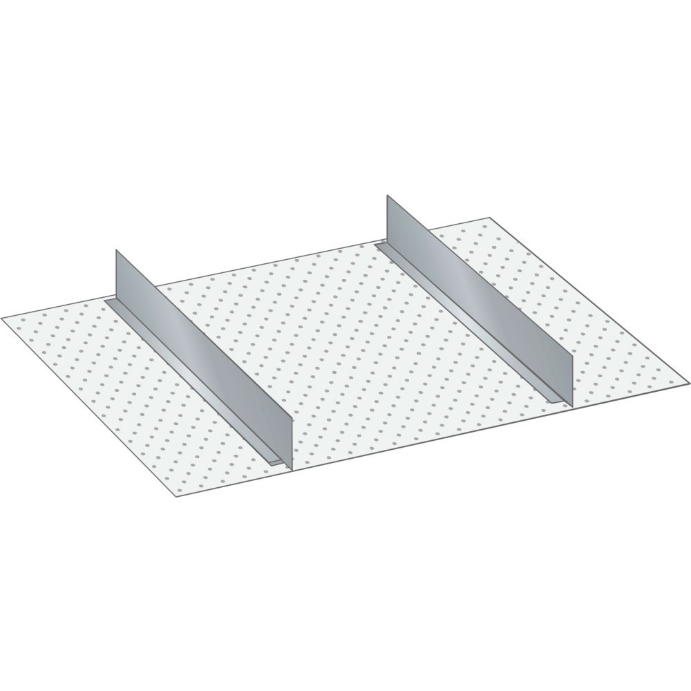 Illustration du produit: Jeu de parois de séparation LISTA 18x27E, (lxp) 306x459 mm, pour hauteur de façade 100 mm