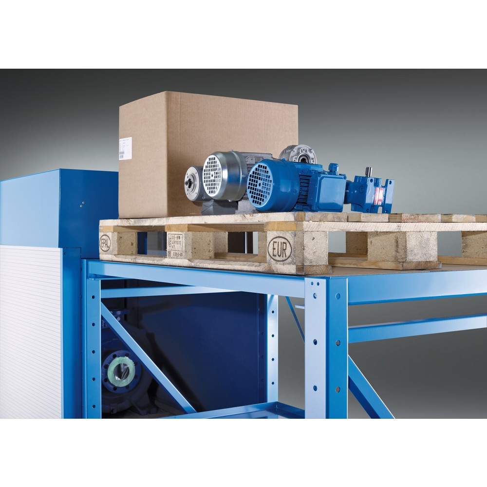 Produktabbildung Nr. 4: LISTA Schwerlast-Auszugsregal, AF, Einschubbreite 890 mm, Tiefe 860 mm