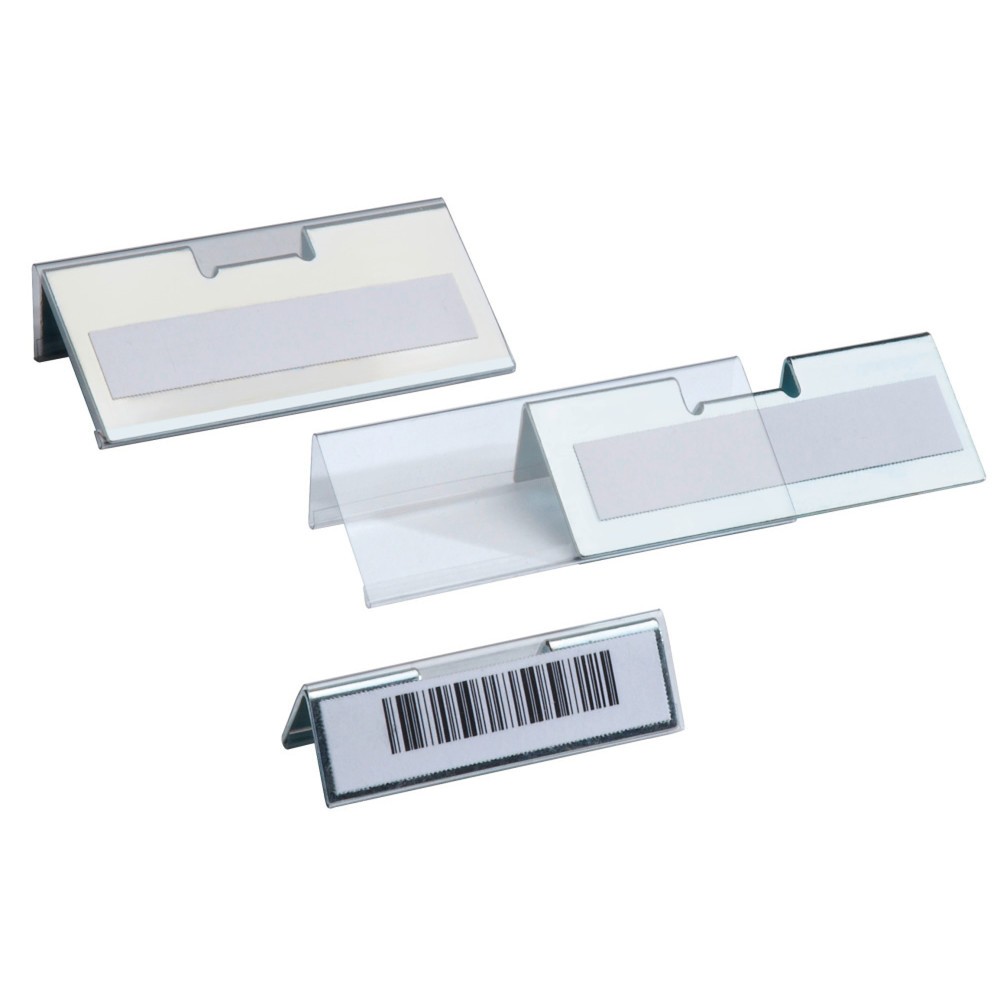 Illustration du produit: Support de code-barres LISTA, 10 pièces, (lxh) 62x21,8 mm