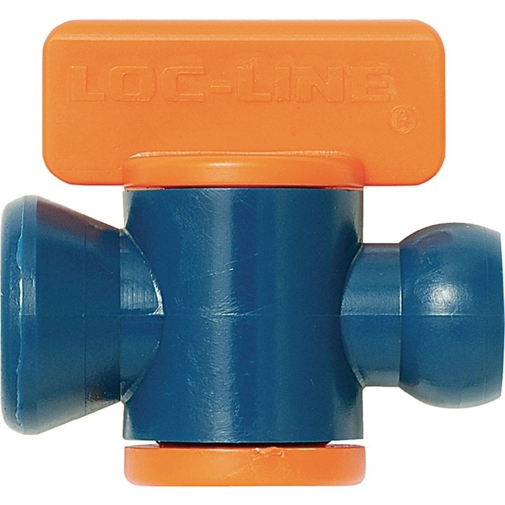 Produktabbildung: LOC-LINE Absperrventil Gr. 1/4 ” m. Gelenkanschluss Btl. m. 2 St.