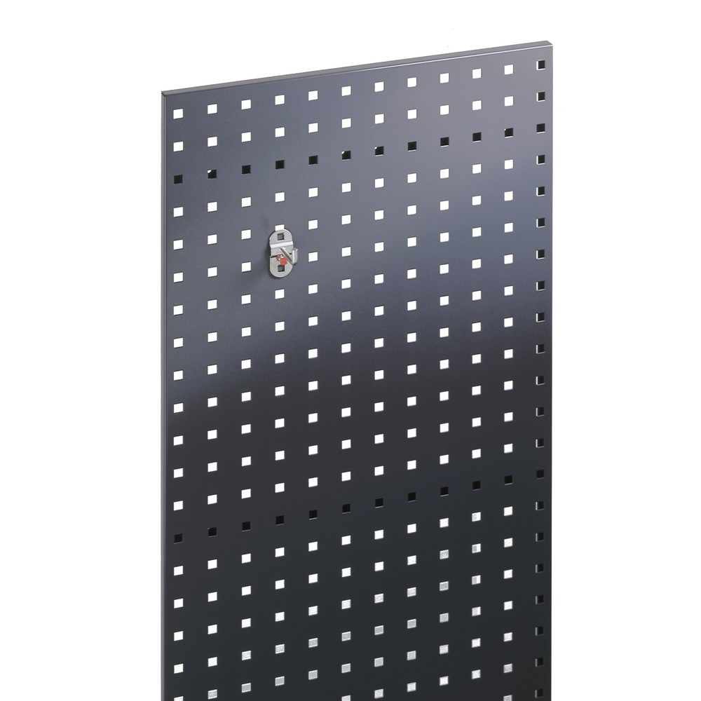 Produktabbildung: Kappes RasterPlan Lochplatte, HxB 450 x 2.000 mm, tiefschwarz