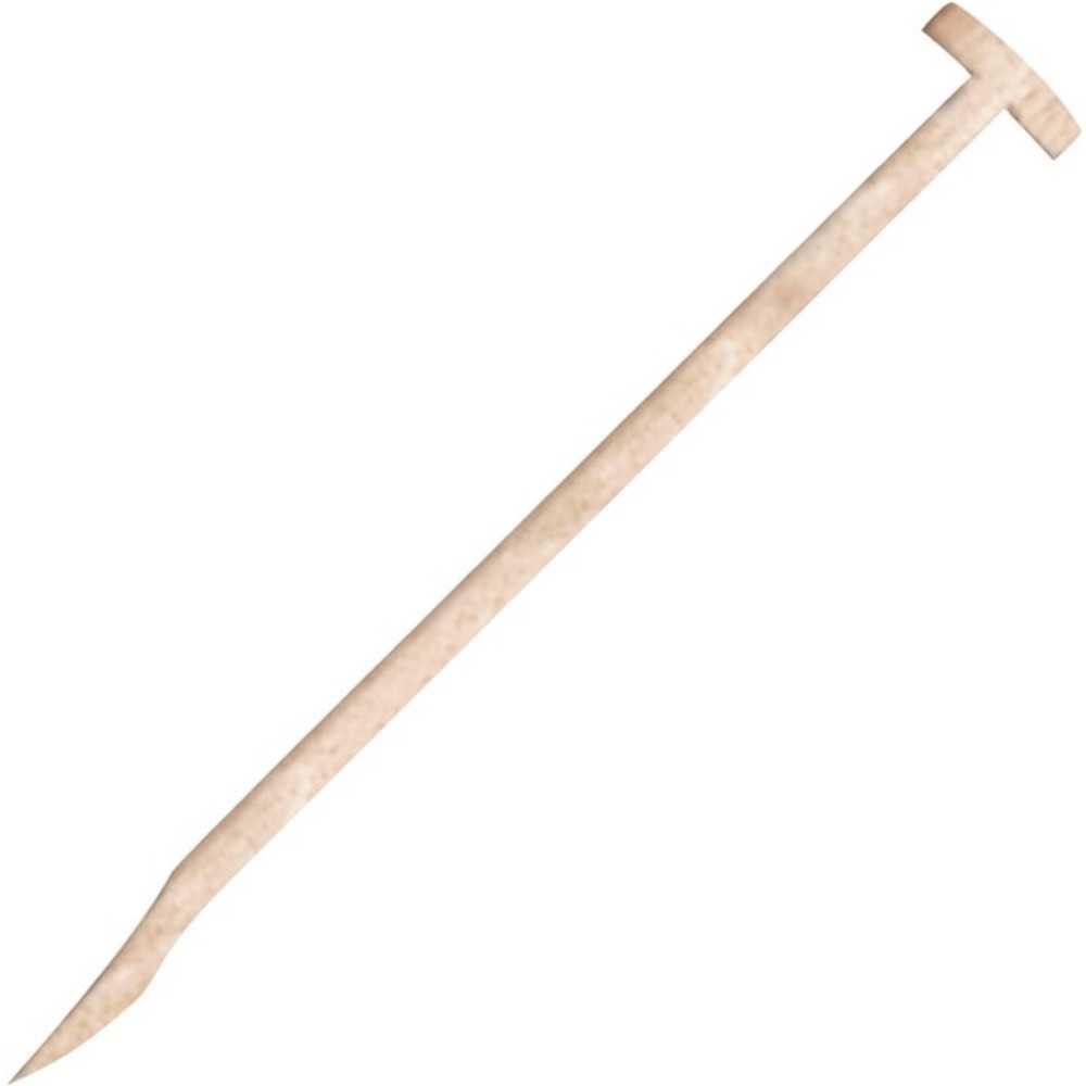 Produktabbildung: LÖFFERT Spatenstiel DIN 20152 L.950mm D.41mm ES T-Griff,dop.dampfgebogen