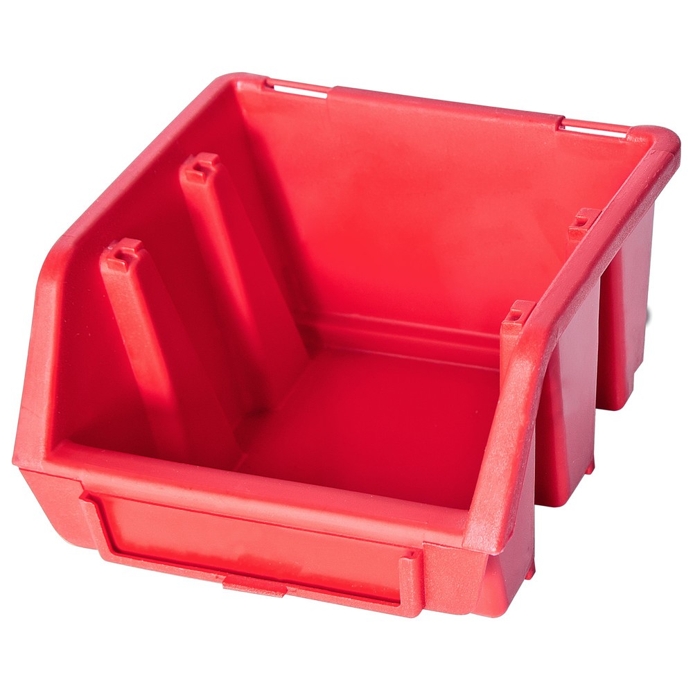 Produktabbildung Nr. 1: Lot de bacs à bec HEMMDAL S, HxlxP 75 x 116 x 112 mm, rouge, 48 pcs/UV