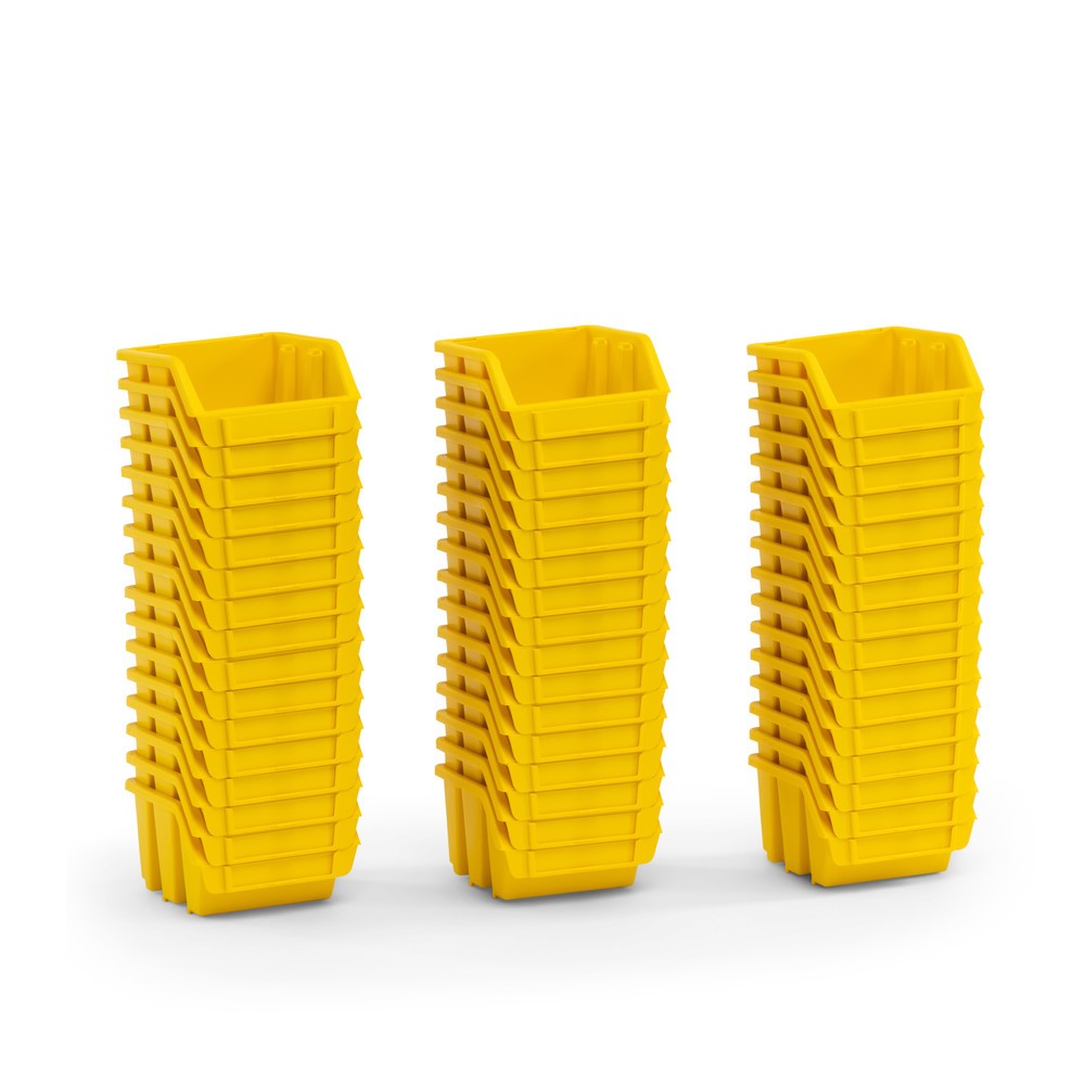Produktabbildung Nr. 3: Lot de bacs à bec HEMMDAL S, HxlxP 75 x 116 x 112 mm, jaune, 48 pcs/UV
